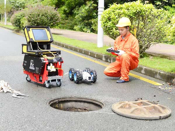 东城街道管道机器人检测