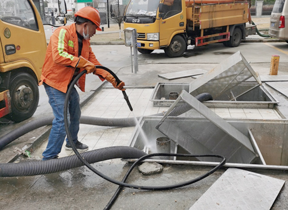 东城街道隔油池清理